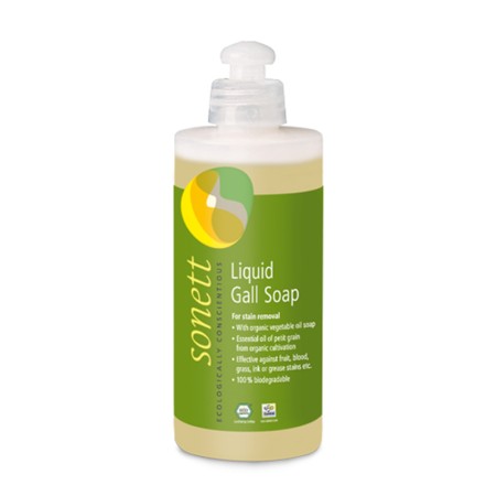 Sapun lichid ecologic pentru scos pete cu bila de bovine (300 ml), Sonett