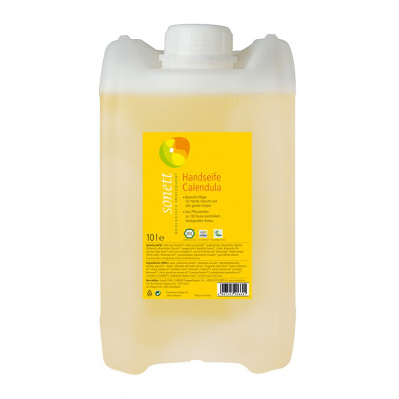Sapun lichid - gel de dus ecologic galbenele (10 litri), Sonett