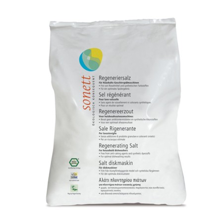 Sare regeneranta ecologica pentru masina de spalat vase (2 kg), Sonett