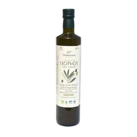 Ulei de masline extravirgin Liophos Early Harvest bio (750 ml), Stamatakos