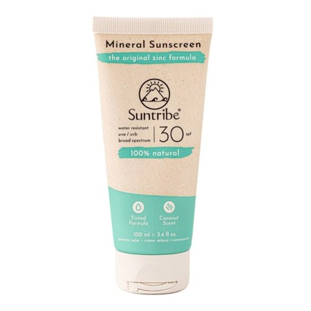 Cremă de protecție solară minerală naturală SPF30 (100ml), Suntribe