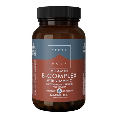 B-Complex cu Vitamina C (50 capsule), Terranova