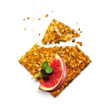 Crackers proteici RAW, vegan, fara gluten (80 grame), The Beginnings