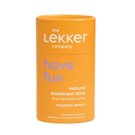 Deodorant stick HAVE FUN cu mandarine si lamaie (40 grame), The Lekker Company