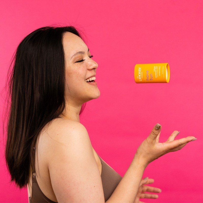 Deodorant stick HAVE FUN cu mandarine si lamaie (40 grame), The Lekker Company
