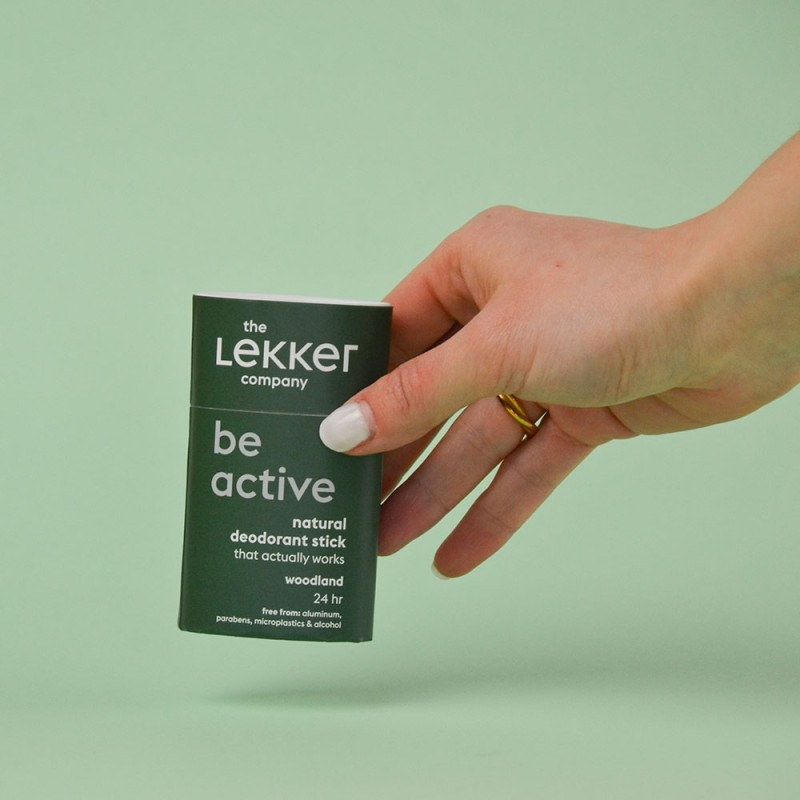 Deodorant stick BE ACTIVE cu pin (40 grame), The Lekker Company