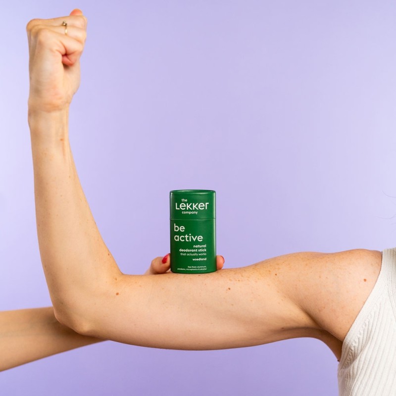 Deodorant stick BE ACTIVE cu pin (40 grame), The Lekker Company