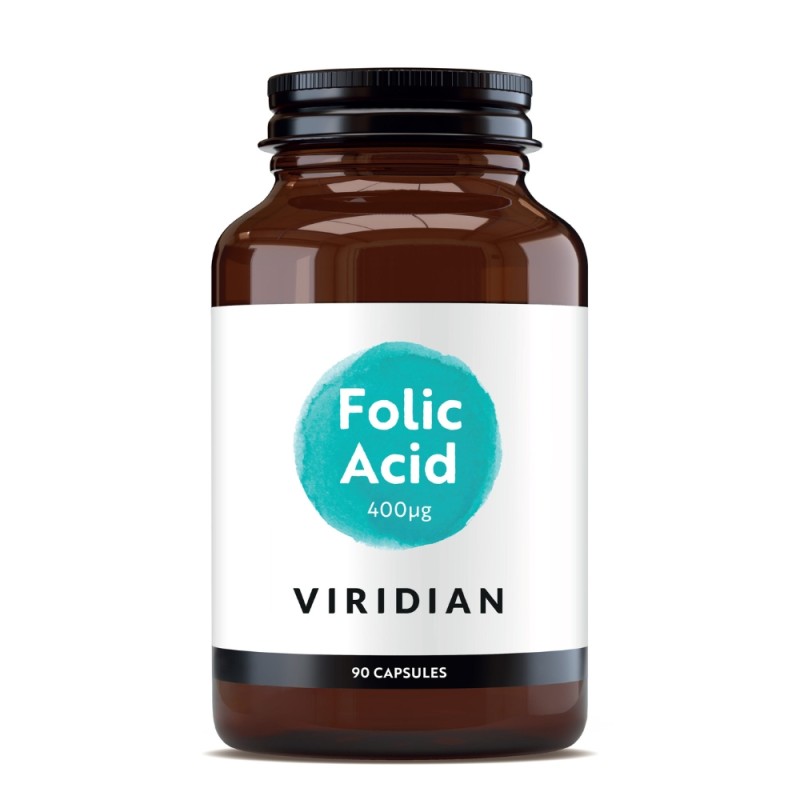 Acid Folic 400μg (90 capsule), Viridian