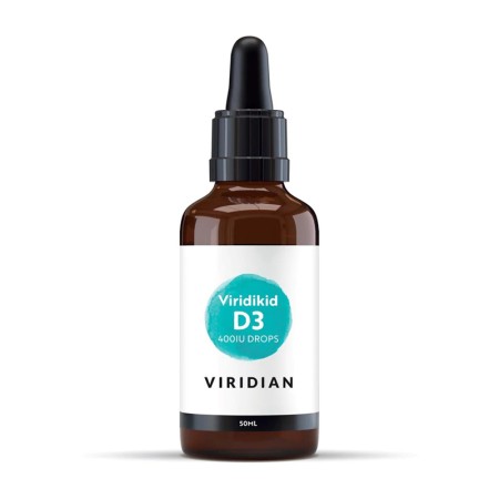 Viridikid D3 Picaturi 400UI (30ml), Viridian