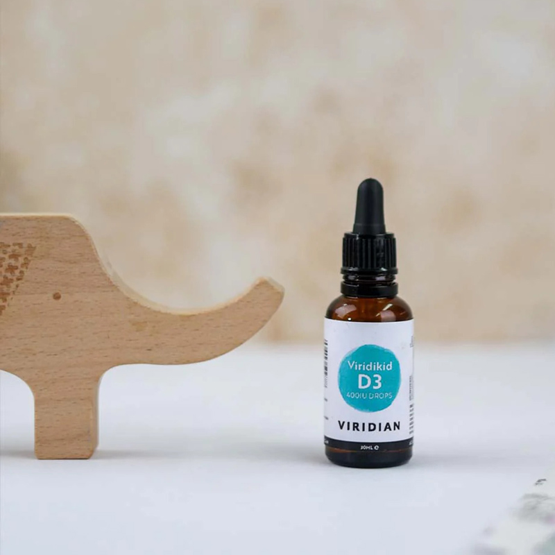 Viridikid D3 Picaturi 400UI (30ml), Viridian