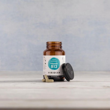 Vitamin B12 1000ug High Potency (60 capsule), Viridian