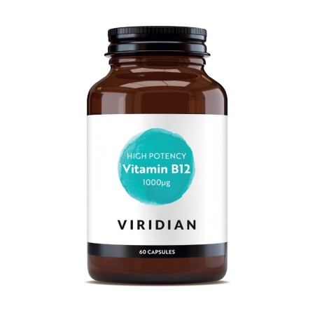 Vitamin B12 1000ug High Potency (60 capsule), Viridian