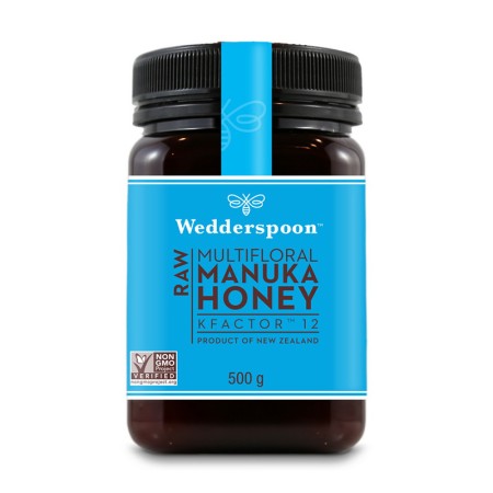 Miere de Manuka KFactor 12 RAW (500 grame), Wedderspoon