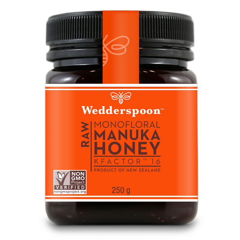 Miere de Manuka KFactor 16 RAW (250 grame), Wedderspoon
