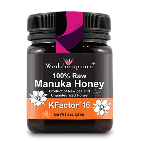 Miere de Manuka KFactor 16 RAW (250 grame), Wedderspoon