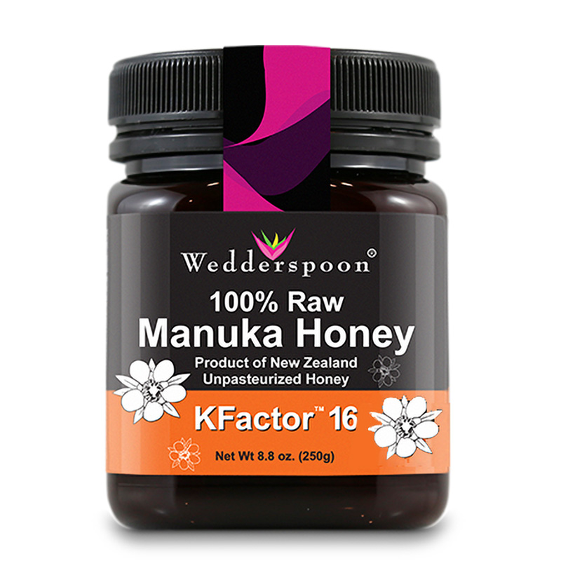 Miere de Manuka KFactor 16 RAW (250 grame), Wedderspoon