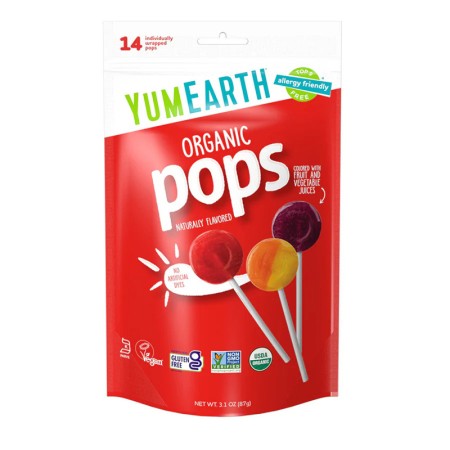 Acadele asortate, BIO, fara alergeni (87 grame), YumEarth