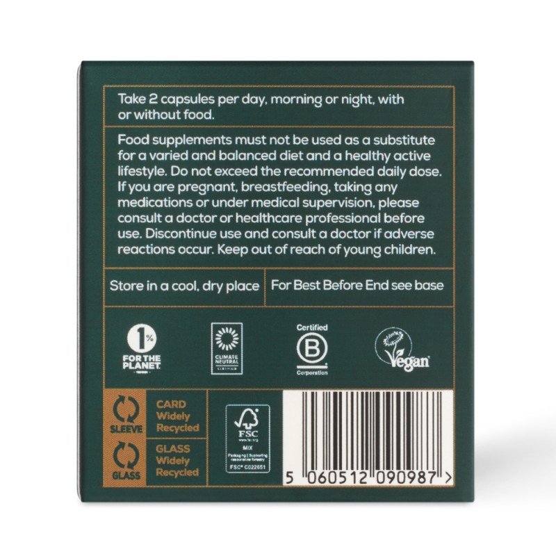 True Magnesium+ Bisglicinat, Taurat, Malat (60 capsule), Ancient and Brave