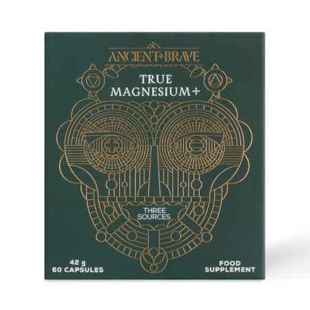 True Magnesium+ Bisglicinat, Taurat, Malat (60 capsule), Ancient and Brave