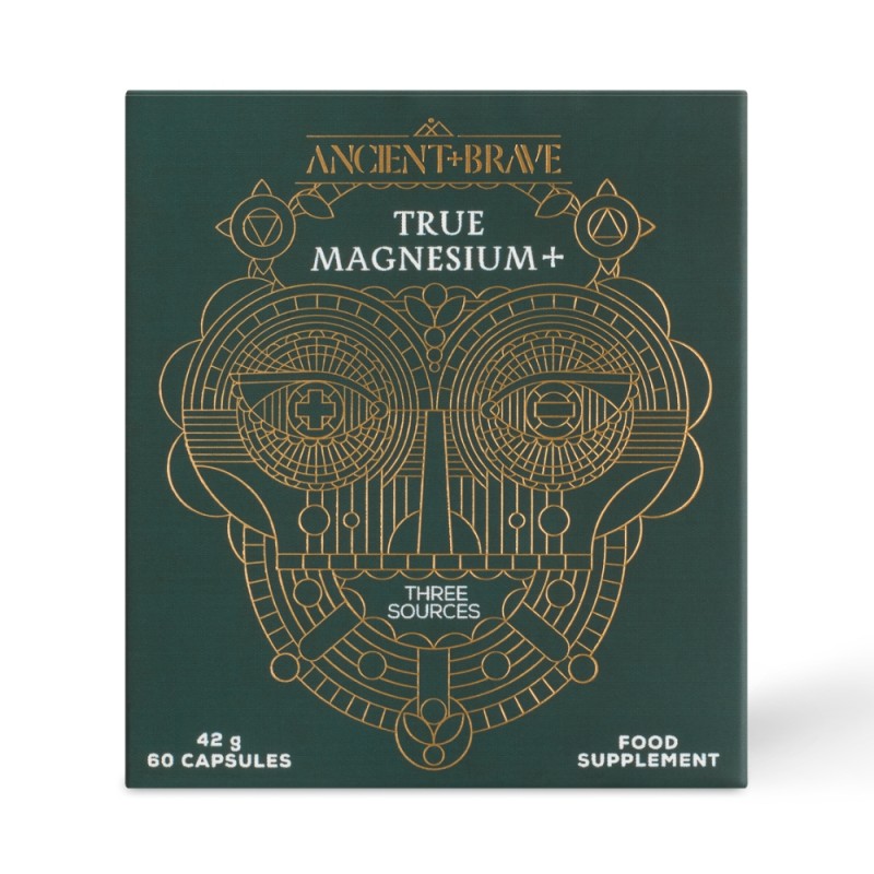 True Magnesium+ Bisglicinat, Taurat, Malat (60 capsule), Ancient and Brave