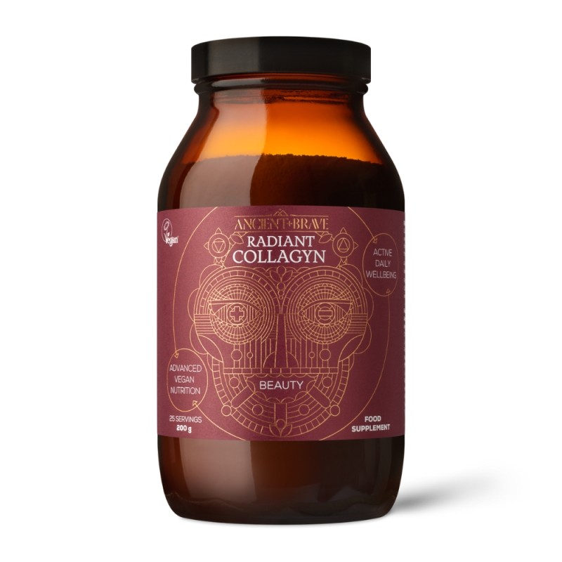 Radiant Collagyn for Beauty Vegan 200 gr (25 portii), Ancient and Brave