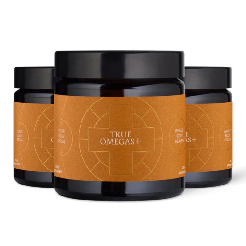 Economy Pack True Omega (3x60 capsule softgel), Ancient and Brave