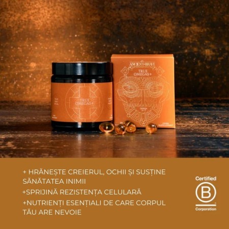 Economy Pack True Omega (3x60 capsule softgel), Ancient and Brave