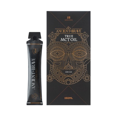 True Mct Oil 15 x 10 ml (15 plicuri), Ancient and Brave