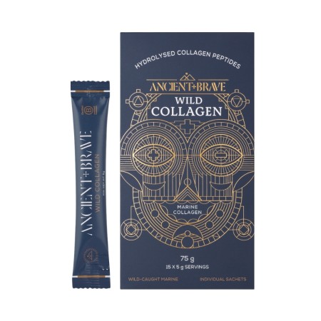 Wild Collagen Marin 15 plicuri x 5g,  Ancient and Brave