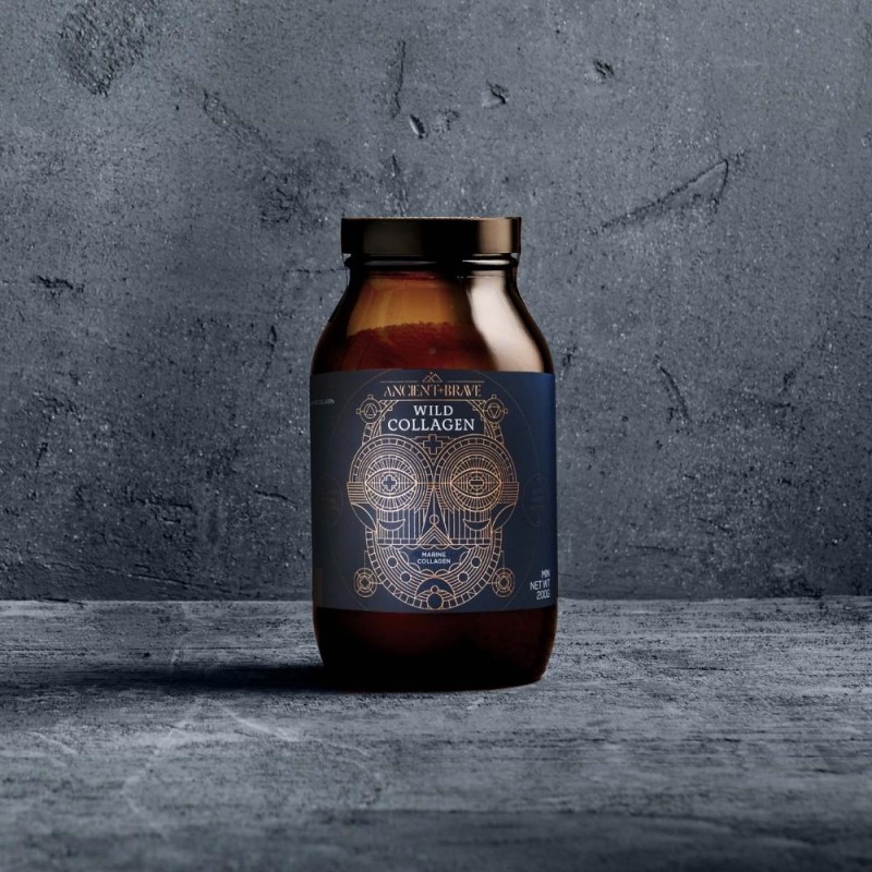 Wild Collagen Marin 200 gr (40 portii) + Ritual Golden Scoop, Ancient and Brave