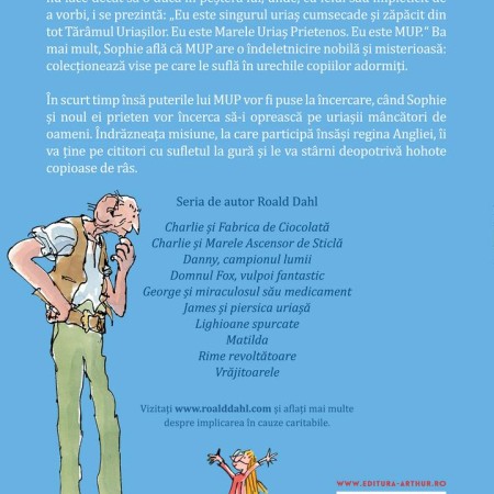 Marele Uriaș Prietenos, Roald Dahl (carte)