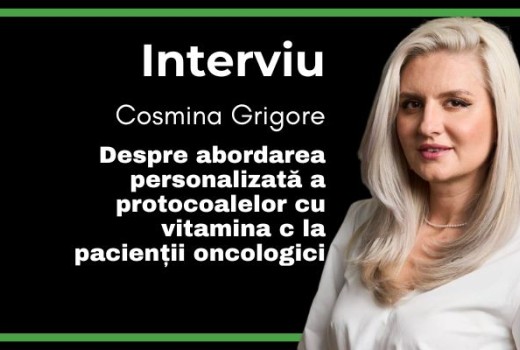 Cosmina Grigore Despre abordarea personalizată a protocoalelor cu vitamina c la pacienții oncologici