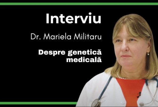 Dna Dr. Mariela Militaru, medic primar genetică medicală – Interviu EduBotaniq