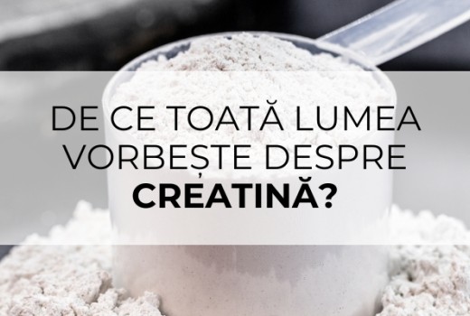 De ce toată lumea vorbește despre creatină?