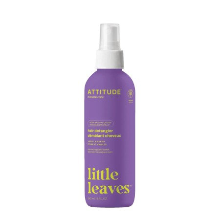 Solutie pentru descalcit parul, vanilie si pere (240 ml), Attitude
