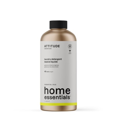 Detergent de rufe, aroma muscata si lemongrass (1 litru), Attitude