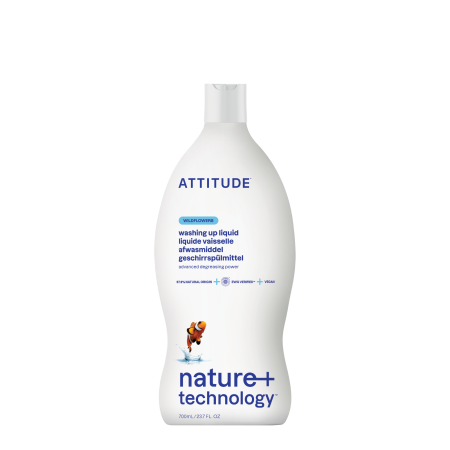 Lichid de spalat vase, Flori de camp (700 ml), Attitude