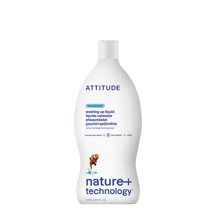 Lichid de spalat vase, Flori de camp (700 ml), Attitude