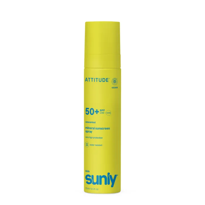 Sunly kids Lotiune Spray SPF 50 Pentru Copii, Fara miros (75 ml), Attitude