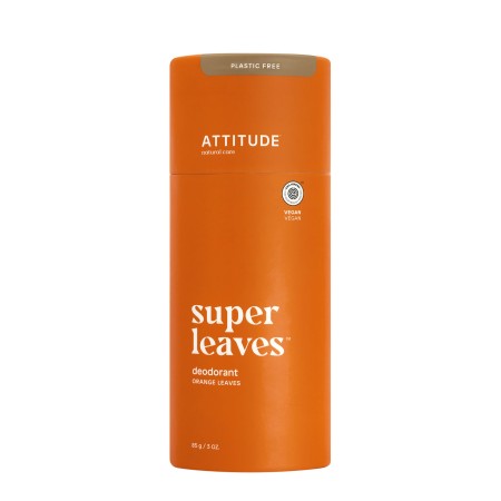Superleaves deodorant stick, frunze de portocal (85 grame), Attitude