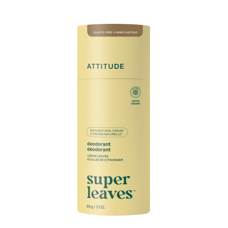 Superleaves deodorant stick, frunze de lamai (85 grame), Attitude