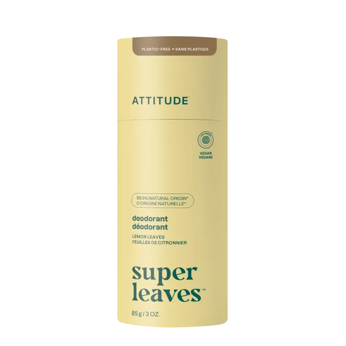 Superleaves deodorant stick, frunze de lamai (85 grame), Attitude