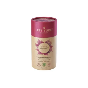 Superleaves deodorant stick, frunze de ceai alb (85 grame), Attitude