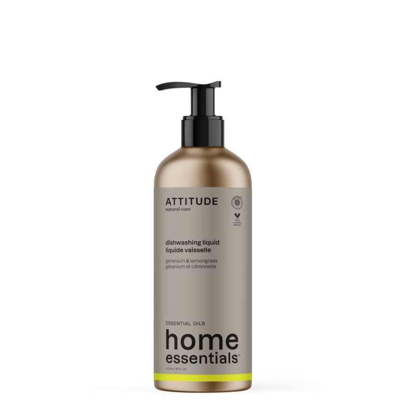 Lichid vase, aroma muscata si lemongrass (473 ml), Attitude