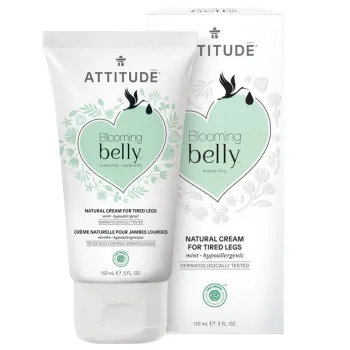 Blooming Belly Crema pentru picioare obosite, Menta (150 ml), Attitude
