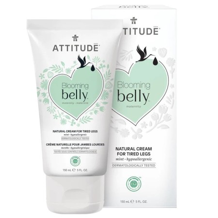 Blooming Belly Crema pentru picioare obosite, Menta (150 ml), Attitude