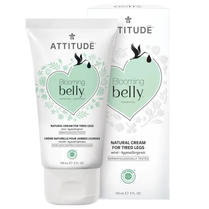 Blooming Belly Crema pentru picioare obosite, Menta (150 ml), Attitude
