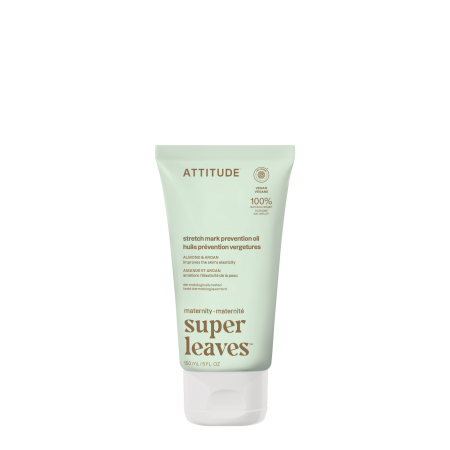 Blooming Belly Ulei antivergeturi, Extract de migdale si argan (150 ml), Attitude