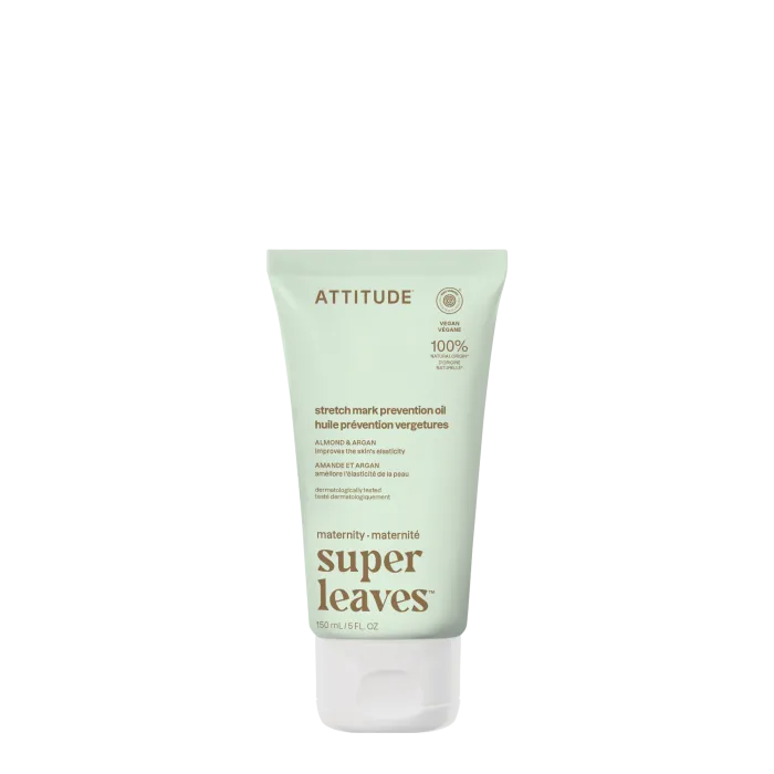 Blooming Belly Ulei antivergeturi, Extract de migdale si argan (150 ml), Attitude