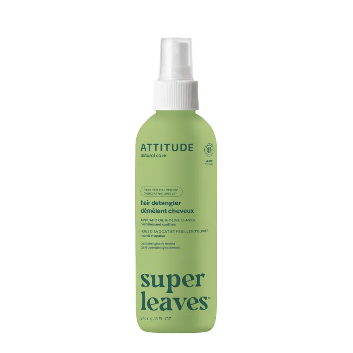 Spray de descalcit parul, frunze de masline (240 ml), Attitude